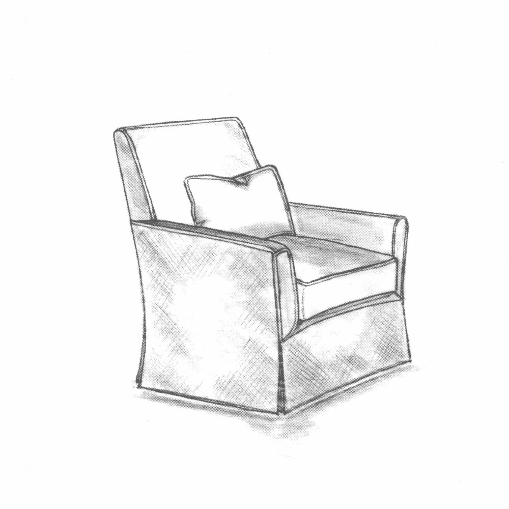 Capri Valanced Chair